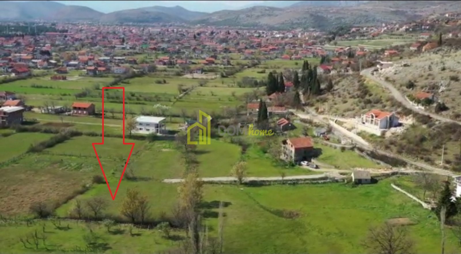 Urbanizovan plac 641m2, Doljani